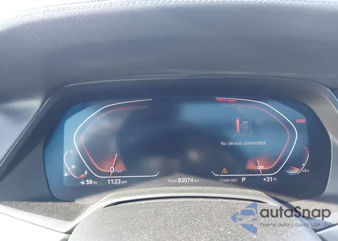 2020 BMW X6 xDrive40I z USA, uszkodzony, nr VIN 5UXCY6C0XL9B58626